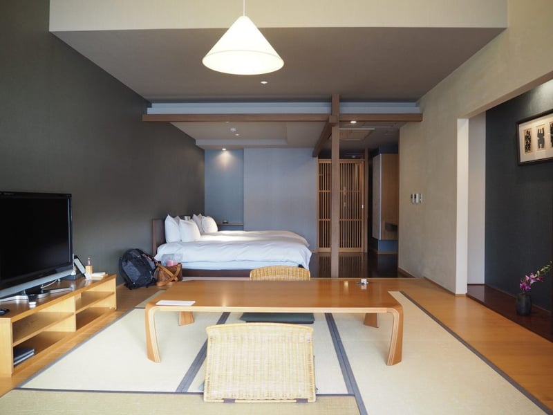 Ma chambre dans un style occidental à Miyajima