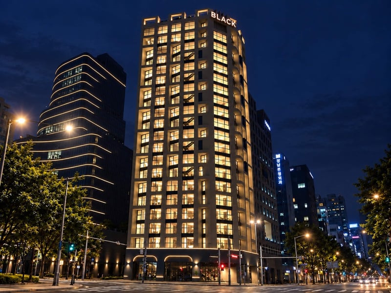 @Caelum Black Gangnam Luxury Residence