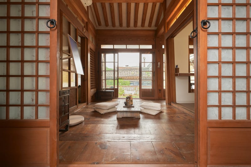 Le seul patrimoine culturel de Séoul : le chalet Anguk