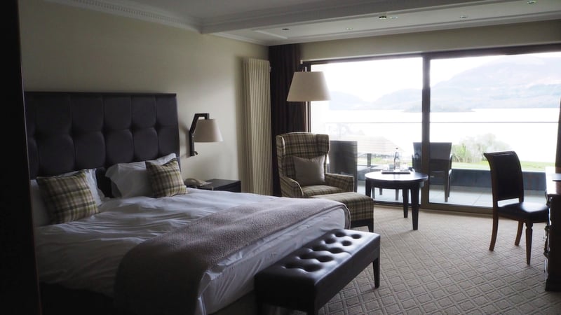 Ma chambre avec vue sur le lac