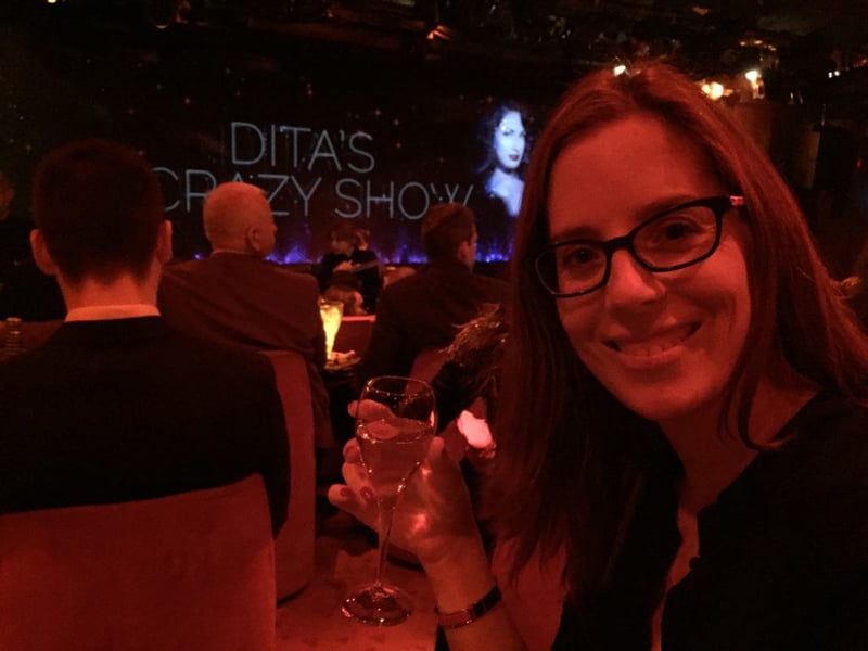 Et du champagne pour agrémenter la soirée !