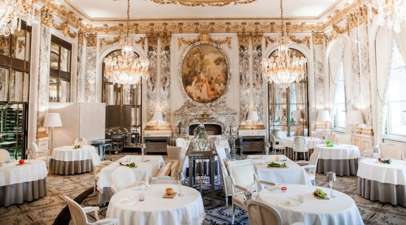 Le restaurant Alain Ducasse au Meurice