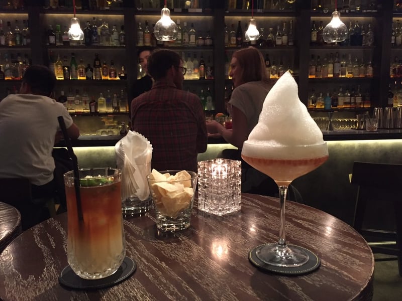 Le Quinary à HK, bar à cocktails déniché dans le CGLV