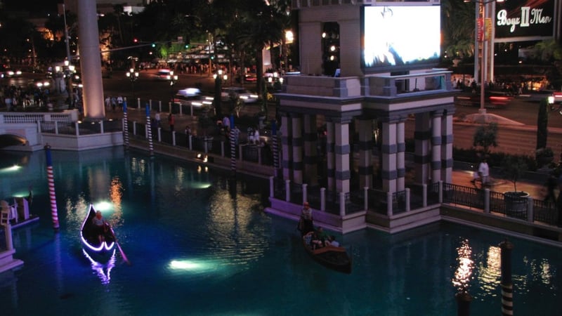 Une balade sur les canaux au Venetian ca vous tente ?
