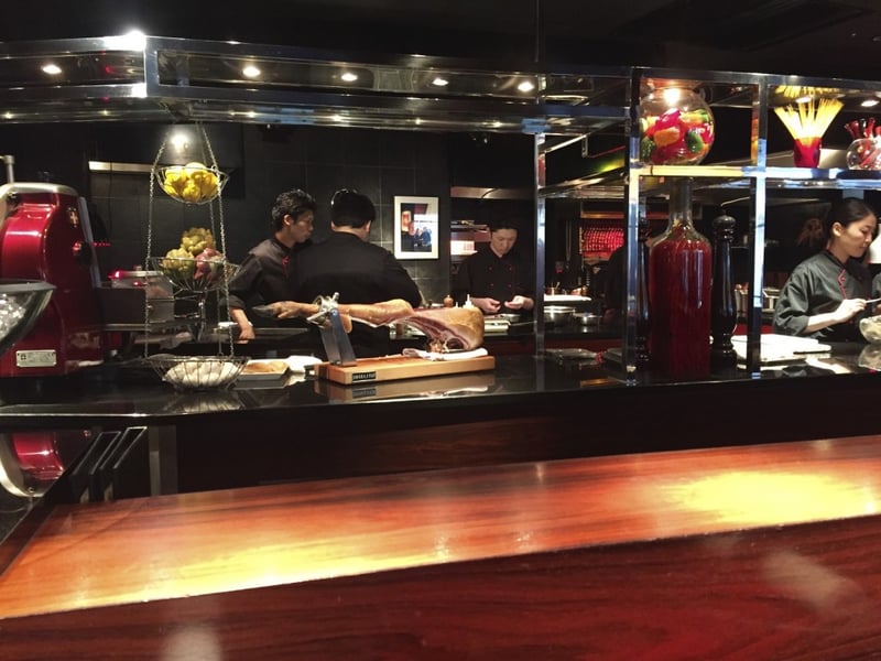 Les cuisiniers en action