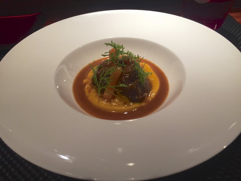 Joue de boeuf, carottes et cumin